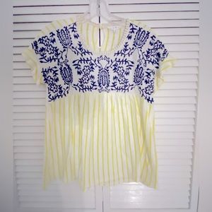 Mod Boutique Beautiful Embroidered Top